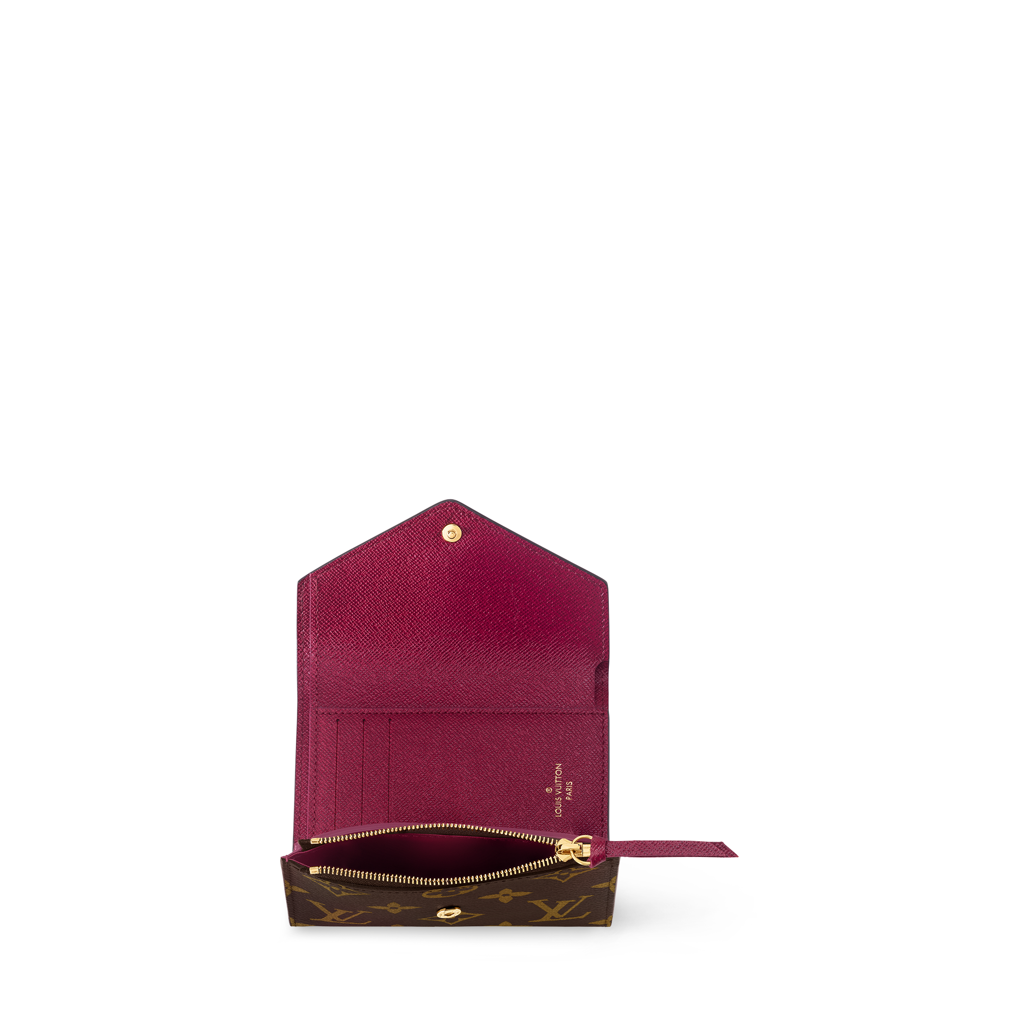 Victorine Geldbörse in Monogram Canvas - Fuchsia | LOUIS VUITTON